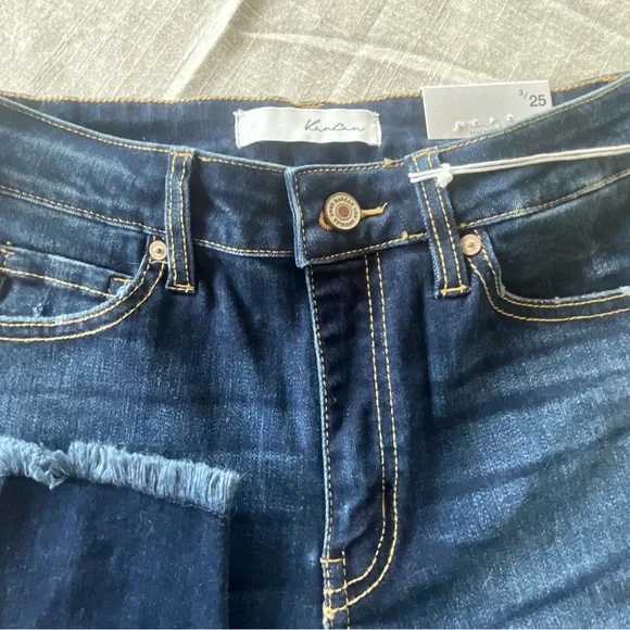 NWT KanCan Dark Blue Ankle Skinny Jean - Picture 5 of 8